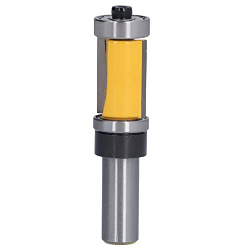 Router Bit 1 / 2in Shank | Double Bearing Straight Trimming Tool for Woodworking | CNC / Engraving Machine / Plywood | Alloy Cutter Head, 3 / 4in Diameter Router Bit 1 / 2in Shank | Double Bearing Straight Trimming Tool for Woodworking | CNC / Engraving Machine / Plywood | Alloy Cutter Head, 3 / 4in Diameter von REXVTNS