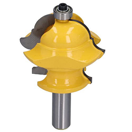 Router Bit 1 / 2in Shank | Multi Form Adjustable Drilling & Milling Tool for Woodworking | Tungsten Carbide Cutter / CNC Compatible / 40 Shapes | 2 - 1 / 4in Cutting Diameter Router Bit 1 / 2in Shank | Multi Form Adjustable Drilling & Milling Tool for Woodworking | Tungsten Carbide Cutter / CNC Compatible / 40 Shapes | 2 - 1 / 4in Cutting Diameter von REXVTNS