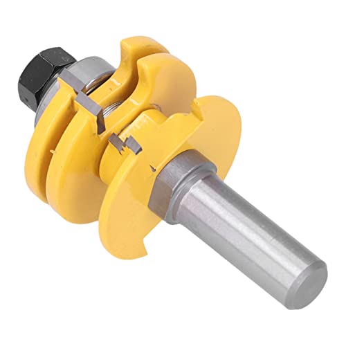 Router Bit 1 / 2in Shank | Woodworking Milling Cutter for Cabinet Doors / Openings | Carbon Steel with Alloy Head, 1 - 3 / 4in Cutting Diameter | Includes Storage Box Router Bit 1 / 2in Shank | Woodworking Milling Cutter for Cabinet Doors / Openings | Carbon Steel with Alloy Head, 1 - 3 / 4in Cutting Diameter | Includes Storage Box von REXVTNS