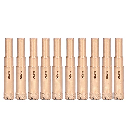 Speziallochsäure Set 10pcs | 12 mm hohe Torsionsbohrgeräte für Glas/Keramikfliesen/Marmor | Schnelle Bohrgeschwindigkeit und größeres Design -Design Speziallochsäure Set 10pcs | 12 mm hohe Torsionsbohrgeräte für Glas/Keramikfliesen/Marmor | Schnelle Bohrgeschwindigkeit und größeres Design -Design von REXVTNS