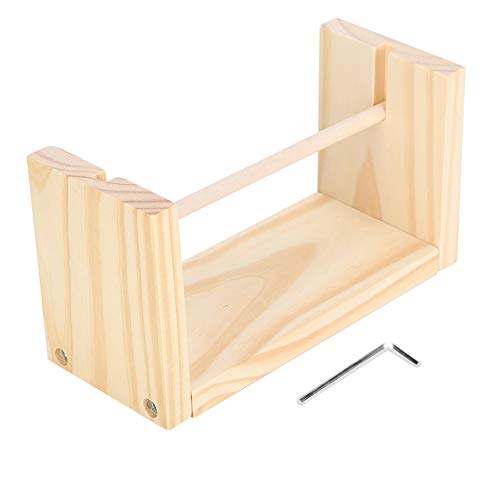 Twine Holder | French Handcrafted Wooden Thread Spool for Weaving/Sewing/Crafting | Holds 405m Hemp Rope with Secure Slot | 24cm Portable Design von REXVTNS