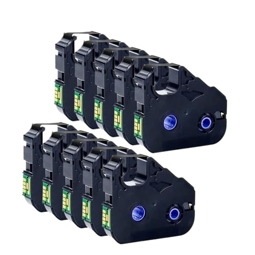 Kompatible Farbbänder LB-200BK MK-RS100B für ID-Druckermodelle M-11C M-1STD M-1PRO Mk1000 MK2000 MK1500 MK2500(LB-200BK 10 Stück) von REwNXA