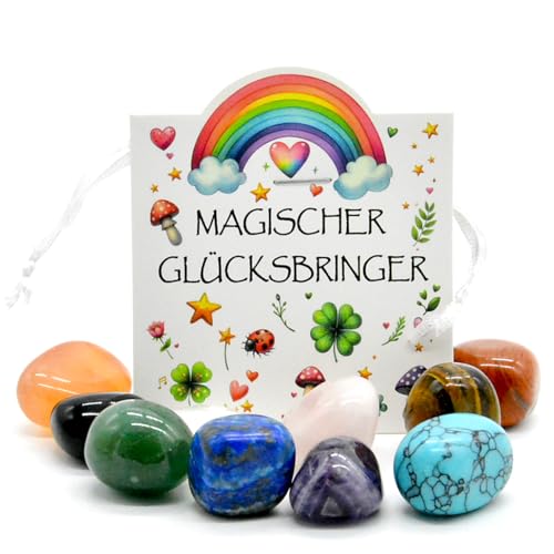 RFBEUTEL 10x Glücksbringer Magische Glückssteine für Kinder Geburtstag Mitgebsel Silvester Gastgeschenke RFBEUTEL 10x Glücksbringer Magische Glückssteine für Kinder Geburtstag Mitgebsel Silvester Gastgeschenke von RFBEUTEL