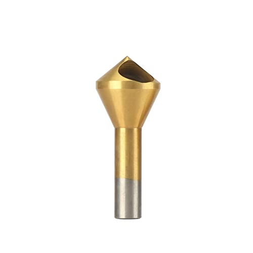 Bohrer-Set, titanbeschichtetes Senker-Fasenwerkzeug, Entgraten, Kegellochschneider, Stahlwerkzeug-Set, Metall- und Holzbohrer, Anfaswerkzeuge(1pc 5 10mm) von RFDRR