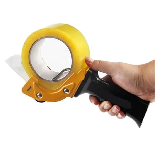 80 mm Hochleistungs-Klebebandspender, 3 Zoll großer Verpackungs-Versiegelungsschneider for den Einsatz im Büro, Lagerarbeiter; zufällige Farbe Bequeme Anwendung(3 Pieces Radom Color) von RFGTHY