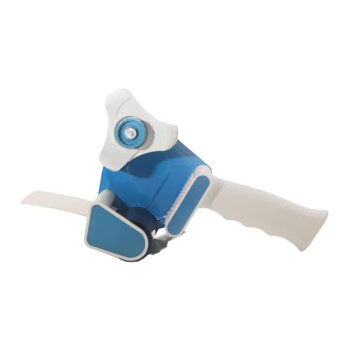 Klebebandspender, praktischer Rollenklebebandspender for bewegliche Siegelverpackungsrollen, Klebebandschneider, Spender, Verpackungsmaschine Bequeme Anwendung(Blue) von RFGTHY