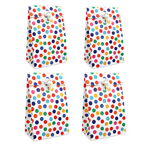 RFWIN 30 Stück Papiertüten Geschenktüten Kindergeburtstage Süßigkeiten Candy Tüten, Regenbogen Punkte Papier Gunstüten mit Aufklebern für Geschenken Verpacken Party Valentinstag Hochzeit RFWIN 30 Stück Papiertüten Geschenktüten Kindergeburtstage Süßigkeiten Candy Tüten, Regenbogen Punkte Papier Gunstüten mit Aufklebern für Geschenken Verpacken Party Valentinstag Hochzeit von RFWIN