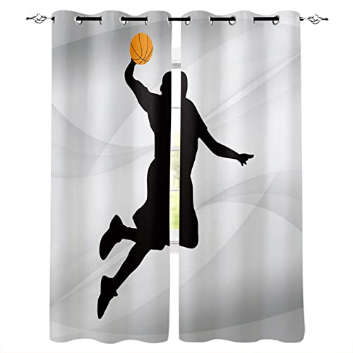 RFXSJY 3D Digitaldruck Vorhang Basketball Spielen Geräuschreduzierende Blackout Vorhang Kinderzimmer Wohnzimmer Schlafzimmer Deko 170Wx200H cm RFXSJY 3D Digitaldruck Vorhang Basketball Spielen Geräuschreduzierende Blackout Vorhang Kinderzimmer Wohnzimmer Schlafzimmer Deko 170Wx200H cm von RFXSJY