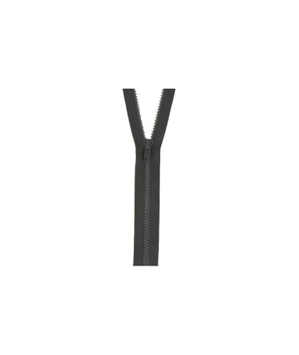 Reißverschluss, eingespritzt, Nr. 5, 25 cm, Anthrazit von RG