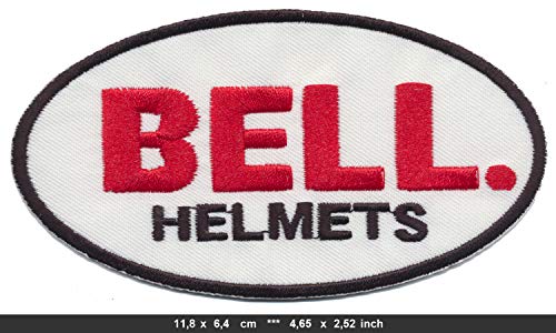 Bell Patch Aufnäher Bügelbild Motorrad Biker Helm Sturzhelm Helmets Moto GP von RG20