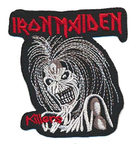 Iron Maiden Aufnäher Patch Bügelbild Musik Rock Hardrock Heavy Metal Killers von RG20