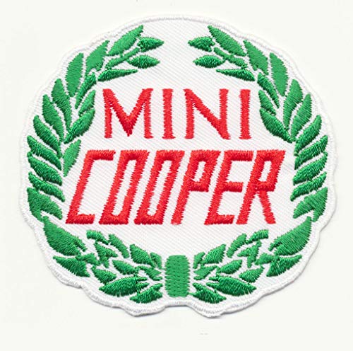 Mini Cooper Patch Aufnäher Aufbügler Automobile Oldtimer England von RG20