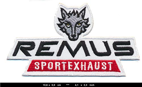 Remus Aufnäher Patch Bügelbild Auto Tuning Motorsport Auspuff Exhaust Remus Aufnäher Patch Bügelbild Auto Tuning Motorsport Auspuff Exhaust von RG20