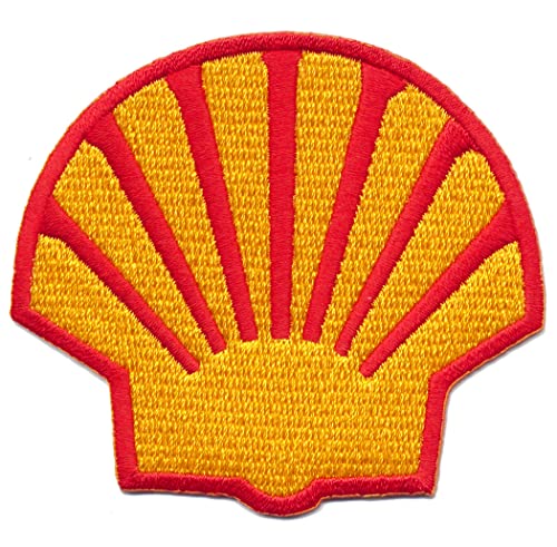 Shell Aufnäher Patches Bügelbild Auto Motorsport Rennsport Motorenöl v3 von RG20