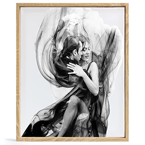 Bilderrahmen Leerrahmen für Leinwand Bilder auf Keilrahmen | Format 100x150 cm in Sonoma Holz Optik von RG24