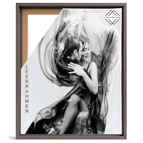 Bilderrahmen Leerrahmen für Leinwand Bilder auf Keilrahmen | Format 80x120 cm in Mooreiche Holz Optik Bilderrahmen Leerrahmen für Leinwand Bilder auf Keilrahmen | Format 80x120 cm in Mooreiche Holz Optik von RG24