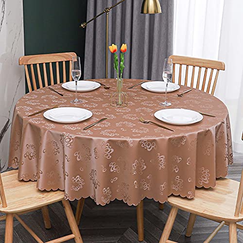 Rund Tischdecken Wasserdicht Tischdecke 150cm, Tischdecke Abwaschbare, Wachstuchtischdecke, Wachstischdecke Wachstuch, Für Küche Garten Dekoration Rund Tischdecken Wasserdicht Tischdecke 150cm, Tischdecke Abwaschbare, Wachstuchtischdecke, Wachstischdecke Wachstuch, Für Küche Garten Dekoration von RGRE
