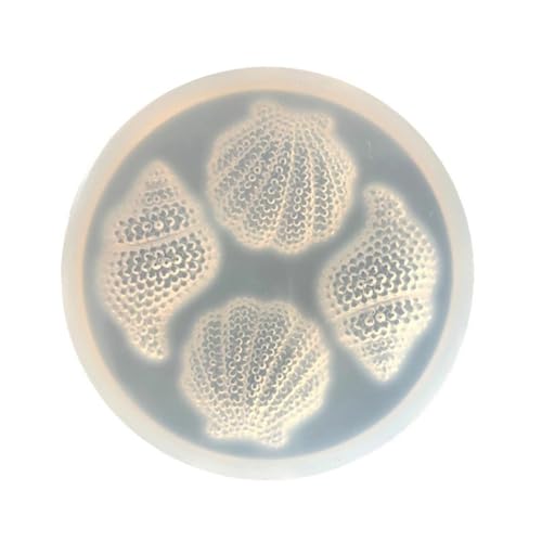 Conch Silikonformen Simulation Muschel Dekoration Formen Schokolade Kuchen Backen Werkzeug Formen für Schmuckherstellung Muscheldekoration Muschel Epoxidharz Silikon Handwerk von RGYBAO