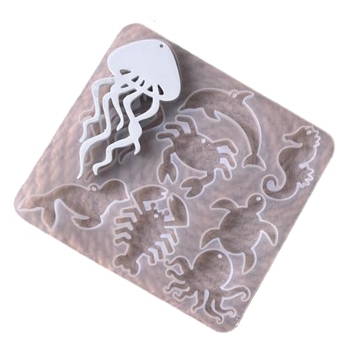 Epoxidharz-Formen, Meerestier-Ohrringe, Silikonformen, Harz, Anhänger, Schmuck, Schlüsselanhänger, Werkzeug, Epoxid-Silikon Epoxidharz-Formen, Meerestier-Ohrringe, Silikonformen, Harz, Anhänger, Schmuck, Schlüsselanhänger, Werkzeug, Epoxid-Silikon von RGYBAO