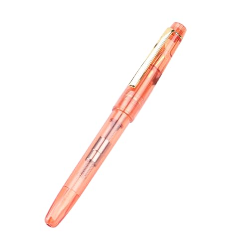 RGYBAO 0,5 mm Füllfederhalter, glattes Schreiben, transparenter Schreibwaren-Stift, praktischer Kalligraphie-Stift, farbige Tinten, Stift, Schulbedarf von RGYBAO
