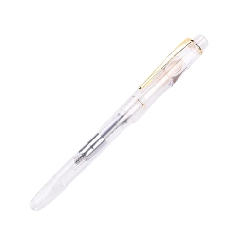 RGYBAO 0,5 mm Füllfederhalter, glattes Schreiben, transparenter Schreibwaren-Stift, praktischer Kalligraphie-Stift, farbige Tinten, Stift, Schulbedarf von RGYBAO