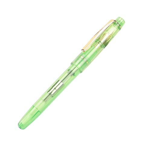 RGYBAO 0,5 mm Füllfederhalter, glattes Schreiben, transparenter Schreibwaren-Stift, praktischer Kalligraphie-Stift, farbige Tinten, Stift, Schulbedarf von RGYBAO