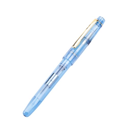 RGYBAO 0,5 mm Füllfederhalter, glattes Schreiben, transparenter Schreibwaren-Stift, praktischer Kalligraphie-Stift, farbige Tinten, Stift, Schulbedarf von RGYBAO