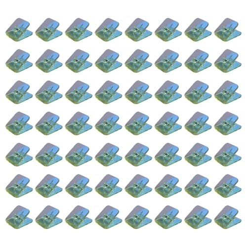 RGYBAO 100 Stück transparente Klemmen für Bastelarbeiten, Lebensmittelbeutel, Foto, Zeichenbrett, quadratische farbige Büroklammern für Küche, Büro RGYBAO 100 Stück transparente Klemmen für Bastelarbeiten, Lebensmittelbeutel, Foto, Zeichenbrett, quadratische farbige Büroklammern für Küche, Büro von RGYBAO