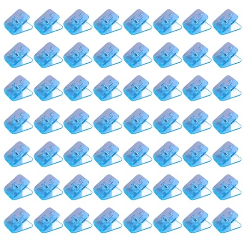 RGYBAO 100 Stück transparente Klemmen für Bastelarbeiten, Lebensmittelbeutel, Foto, Zeichenbrett, quadratische farbige Büroklammern für Küche, Büro RGYBAO 100 Stück transparente Klemmen für Bastelarbeiten, Lebensmittelbeutel, Foto, Zeichenbrett, quadratische farbige Büroklammern für Küche, Büro von RGYBAO
