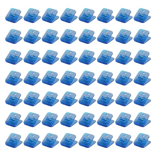 RGYBAO 100 Stück transparente Klemmen für Bastelarbeiten, Lebensmittelbeutel, Foto, Zeichenbrett, quadratische farbige Büroklammern für Küche, Büro RGYBAO 100 Stück transparente Klemmen für Bastelarbeiten, Lebensmittelbeutel, Foto, Zeichenbrett, quadratische farbige Büroklammern für Küche, Büro von RGYBAO