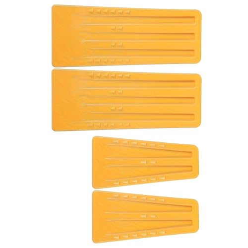 RGYBAO 4 Stück robuste Spaltkeile aus ABS mit Stacheln für Baumschneiden und Kettensägen-Ausrüstung RGYBAO 4 Stück robuste Spaltkeile aus ABS mit Stacheln für Baumschneiden und Kettensägen-Ausrüstung von RGYBAO
