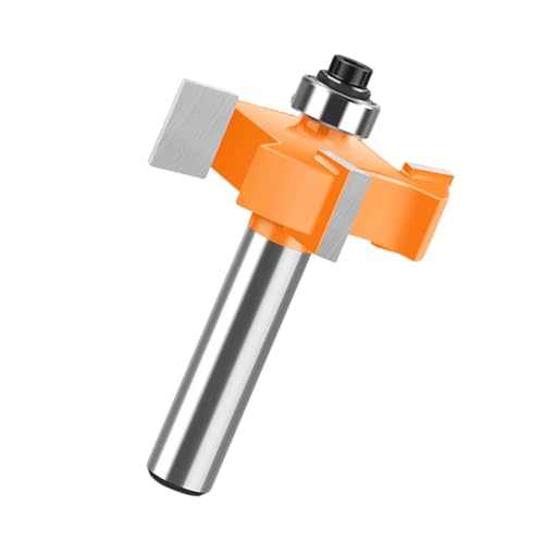 RGYBAO Accurate Router Bit Disc Grooves Cutter Set Hard Alloy Cutter for Woodworking with 8mm Shank and Kugellager von RGYBAO