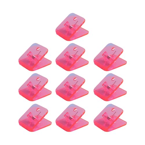 RGYBAO Acryl-Büroklammern, quadratisch, Dokumenten-Organizer, Clips, Lebensmittelbeutel, Verschlussclip für Zuhause, Schule, Büro, 30 x 32 mm, 10 Stück RGYBAO Acryl-Büroklammern, quadratisch, Dokumenten-Organizer, Clips, Lebensmittelbeutel, Verschlussclip für Zuhause, Schule, Büro, 30 x 32 mm, 10 Stück von RGYBAO