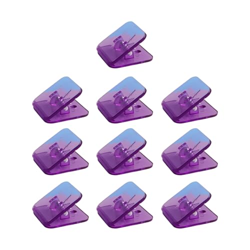 RGYBAO Acryl-Büroklammern, quadratisch, Dokumenten-Organizer, Clips, Lebensmittelbeutel, Verschlussclip für Zuhause, Schule, Büro, 30 x 32 mm, 10 Stück RGYBAO Acryl-Büroklammern, quadratisch, Dokumenten-Organizer, Clips, Lebensmittelbeutel, Verschlussclip für Zuhause, Schule, Büro, 30 x 32 mm, 10 Stück von RGYBAO