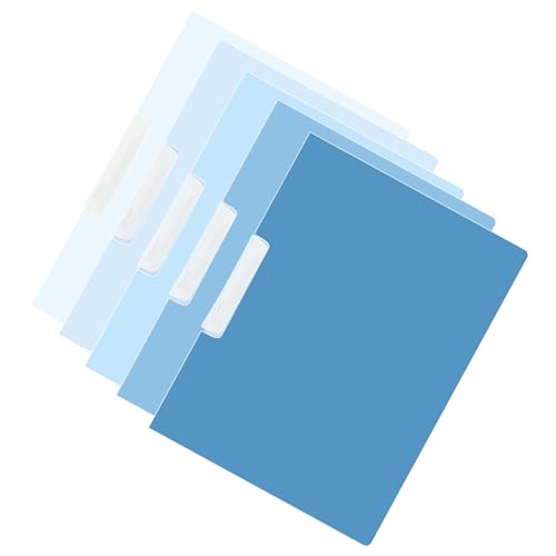 RGYBAO Aktenordner, Berichtshüllen-Set, 50 Blatt Kapazität, Ordner, Papierschutz, Aktenordner mit seitlicher Öffnung, 5 Stück RGYBAO Aktenordner, Berichtshüllen-Set, 50 Blatt Kapazität, Ordner, Papierschutz, Aktenordner mit seitlicher Öffnung, 5 Stück von RGYBAO