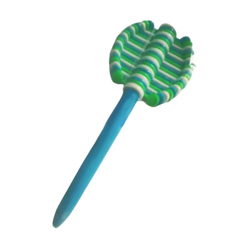 RGYBAO Drehbarer Kugelschreiber, Drehbarer ausgefallener Stift, Druckentlastungsstift, schwarze Tinte, Schreibwarenstift für Schüler von RGYBAO