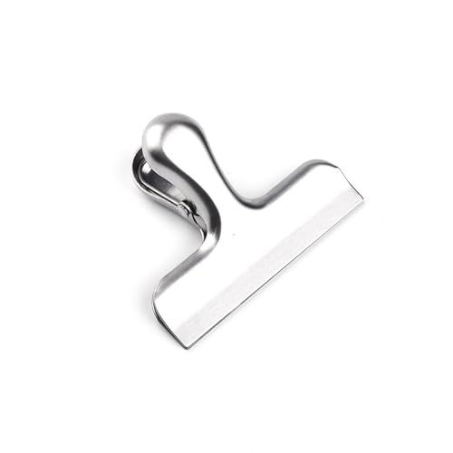 RGYBAO Edelstahl-Büroklammer, Aktenklammern, Metallscharnierclip, Aktenklammer, Büroklammer für Bastelarbeiten, Zeichenbrett, Lebensmittelbeutel RGYBAO Edelstahl-Büroklammer, Aktenklammern, Metallscharnierclip, Aktenklammer, Büroklammer für Bastelarbeiten, Zeichenbrett, Lebensmittelbeutel von RGYBAO