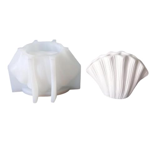 RGYBAO Flexible gestreifte Silikon-Gießformen für Epoxidharz, Beton, Gips, wiederverwendbare Bastelschale mit Detail-Rillen RGYBAO Flexible gestreifte Silikon-Gießformen für Epoxidharz, Beton, Gips, wiederverwendbare Bastelschale mit Detail-Rillen von RGYBAO