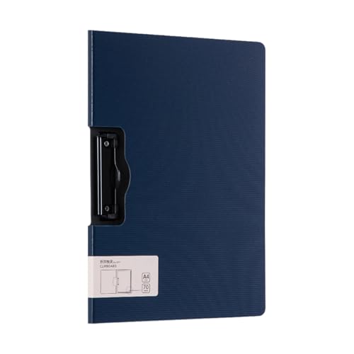 RGYBAO Klappbare Klemmbrettmappe mit horizontalem vertikalem Metallclip, Dokumenten-Organizer, Schreibtafel für Schule, Büro, Meeting RGYBAO Klappbare Klemmbrettmappe mit horizontalem vertikalem Metallclip, Dokumenten-Organizer, Schreibtafel für Schule, Büro, Meeting von RGYBAO