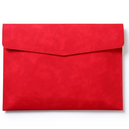 RGYBAO Ledermappe, wasserabweisend, Dokumenten-Organizer, Tragetasche mit Magnetknopfverschluss, für Schule, Büro, Reisen RGYBAO Ledermappe, wasserabweisend, Dokumenten-Organizer, Tragetasche mit Magnetknopfverschluss, für Schule, Büro, Reisen von RGYBAO