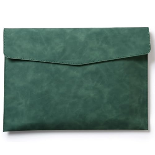 RGYBAO Ledermappe, wasserabweisend, Dokumenten-Organizer, Tragetasche mit Magnetknopfverschluss, für Schule, Büro, Reisen RGYBAO Ledermappe, wasserabweisend, Dokumenten-Organizer, Tragetasche mit Magnetknopfverschluss, für Schule, Büro, Reisen von RGYBAO