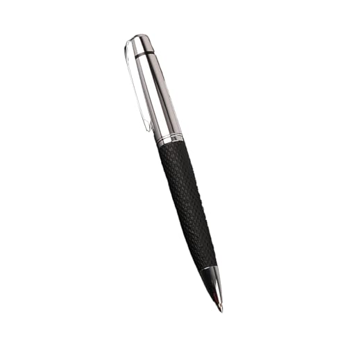 RGYBAO Luxuriöser Metall-Leder-Kugelschreiber, Drehkugelschreiber, Lederschreiber, Signierstift für Business, Profis, Studenten von RGYBAO