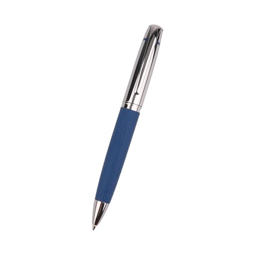 RGYBAO Luxuriöser Metall-Leder-Kugelschreiber, Drehkugelschreiber, Lederschreiber, Signierstift für Business, Profis, Studenten von RGYBAO