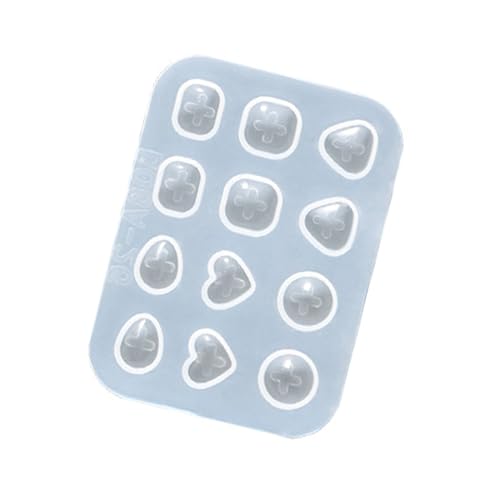 RGYBAO Modisches Ohrring-Set, stabiles Silikonform-Set, tragbar, für stilvolle Schmuckherstellung, Harzguss-Set von RGYBAO