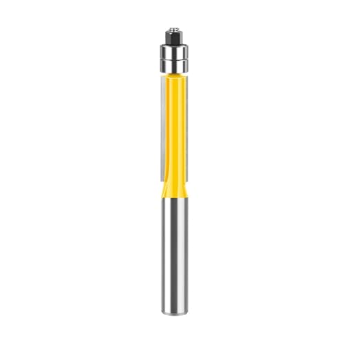 RGYBAO Professioneller 45# Stahlfräser mit Doppellager für Genauigkeit und Stabilität der Holzbearbeitung, 8 mm Schaft von RGYBAO