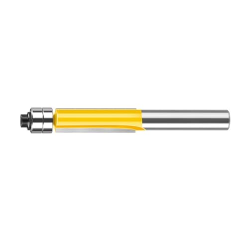 RGYBAO Professioneller 45# Stahlfräser mit Doppellager für Genauigkeit und Stabilität der Holzbearbeitung, 8 mm Schaft von RGYBAO