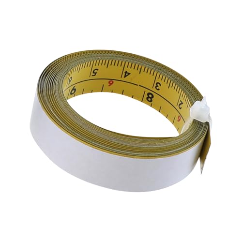 RGYBAO Selbstklebendes Maßband aus Stahl, zum Abziehen und Aufkleben, Standard/metrisches Maßband-Lineal für Werkbänke, Zeichentische RGYBAO Selbstklebendes Maßband aus Stahl, zum Abziehen und Aufkleben, Standard/metrisches Maßband-Lineal für Werkbänke, Zeichentische von RGYBAO