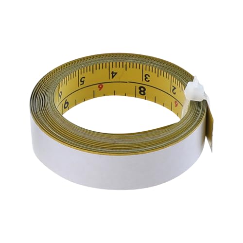 RGYBAO Selbstklebendes Maßband aus Stahl, zum Abziehen und Aufkleben, Standard/metrisches Maßband-Lineal für Werkbänke, Zeichentische RGYBAO Selbstklebendes Maßband aus Stahl, zum Abziehen und Aufkleben, Standard/metrisches Maßband-Lineal für Werkbänke, Zeichentische von RGYBAO