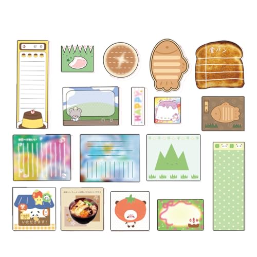 RGYBAO Vintage Notizpapier 200 Blatt Scrapbooking Dekoratives Papier Neuheit Notizblock für Scrapbooking Journal Planer von RGYBAO
