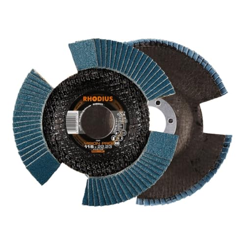 RHODIUS Lamellenschleifscheibe VISION PRO 115mm K 80 RHODIUS Lamellenschleifscheibe VISION PRO 115mm K 80 von RHODIUS